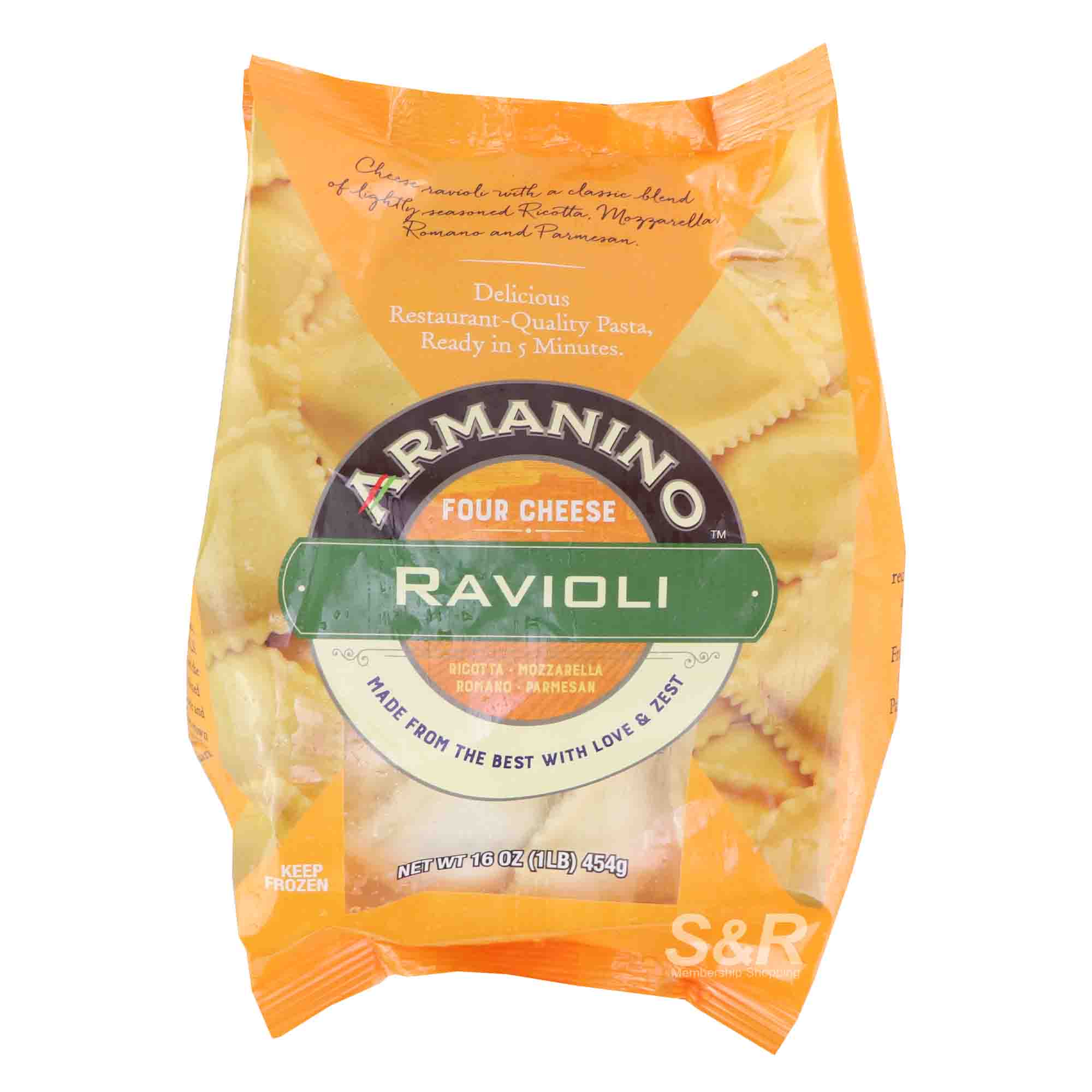 Armanino Gourmet Four Cheese Ravioli 454g Armanino Gourmet Four Cheese Ravioli 454g
